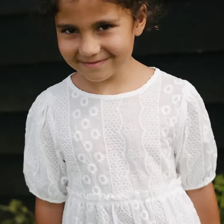 T-shirt Beppie (white marble)