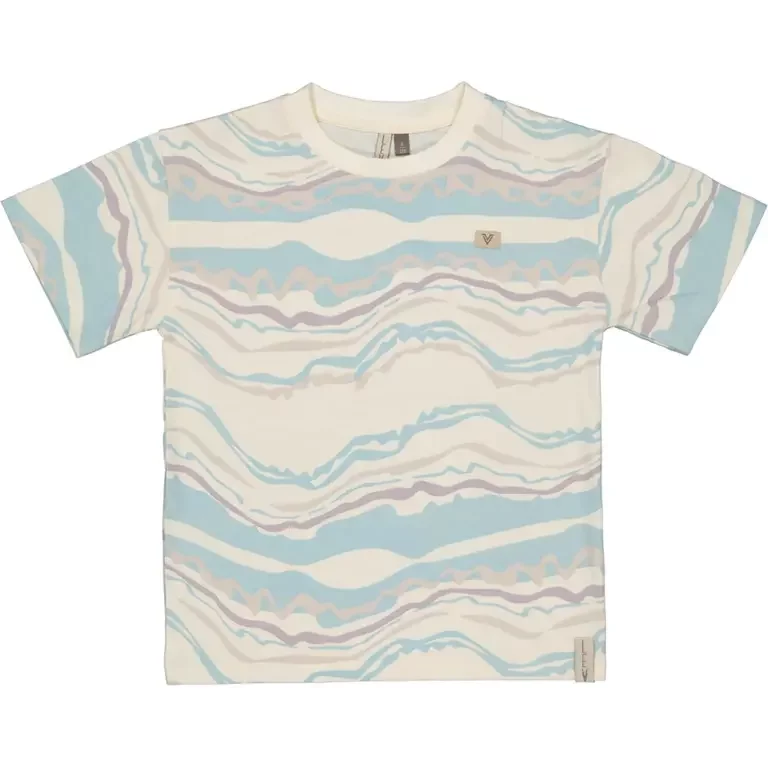 T-shirt Benk (aop multi colour stripe)