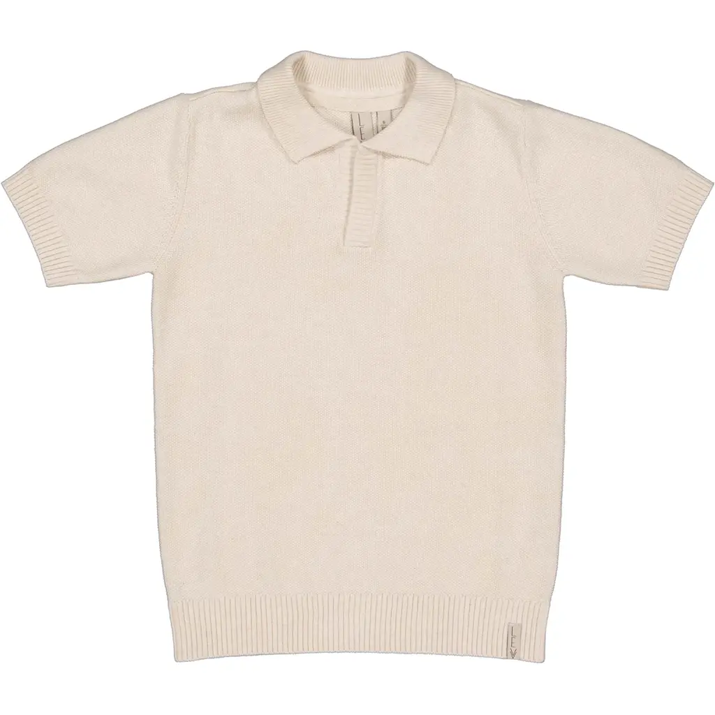 Polo t-shirt Boran (soft white)