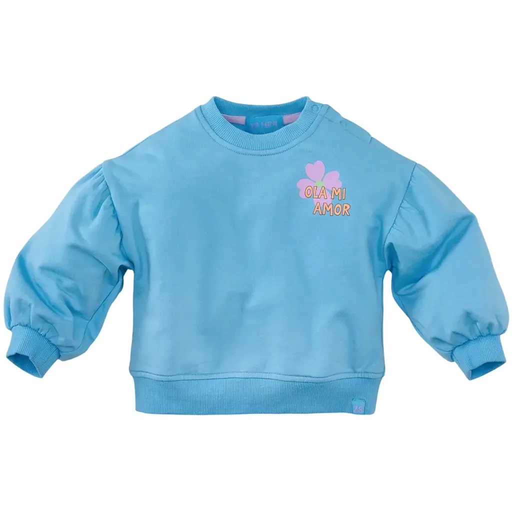 Trui sweat Jonna (surfing blue)