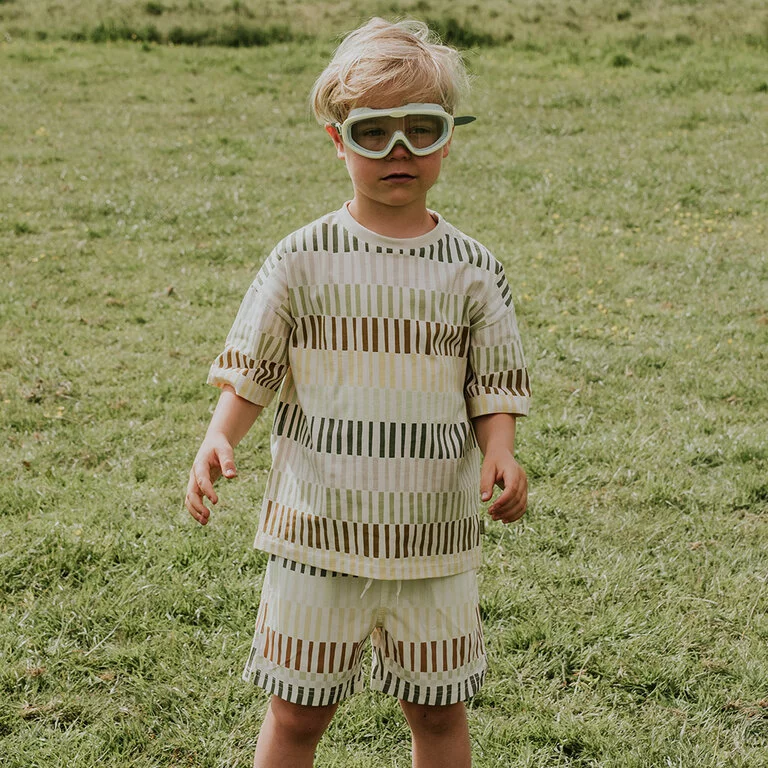 T-shirt loose fit (faded green)