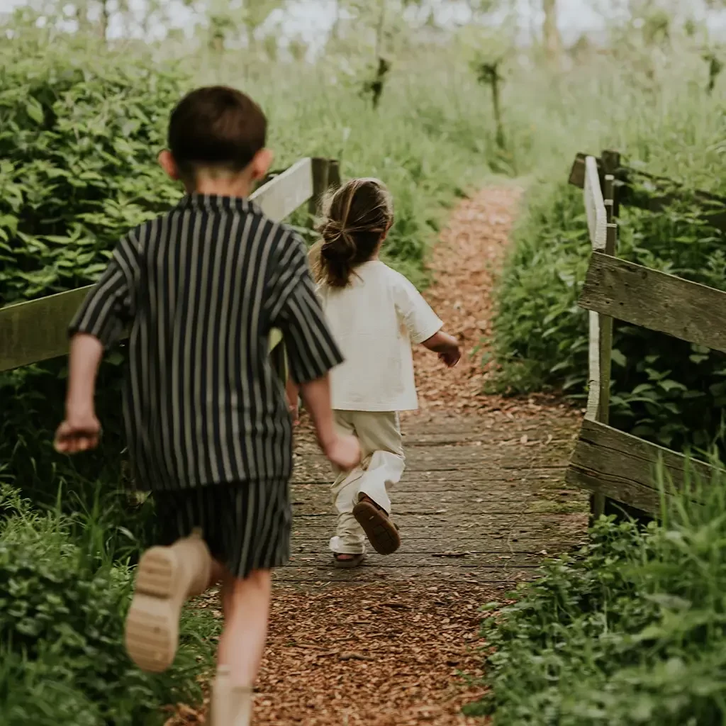 Tweedelige set (navy)