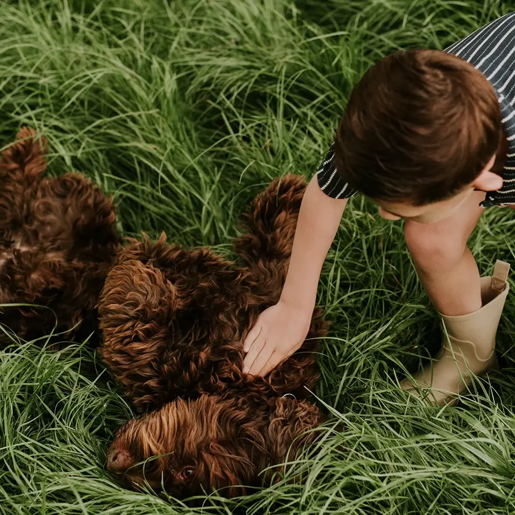 Tweedelige set (navy)