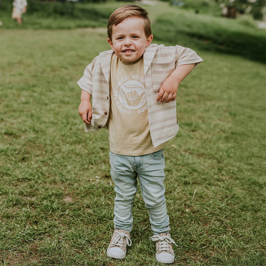 Spijkerbroek loose fit (blue jeans)