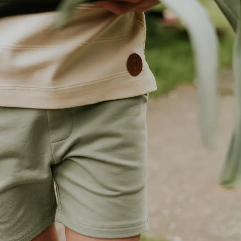 Set 2 korte broeken (sage)