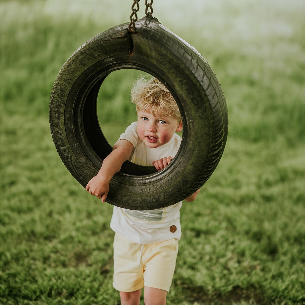 Set 2 korte broeken (sage)