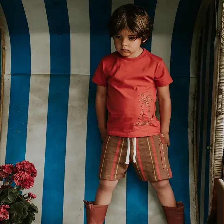 Korte broek cargo (brown)