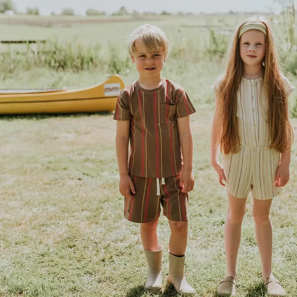 Korte broek cargo (brown)