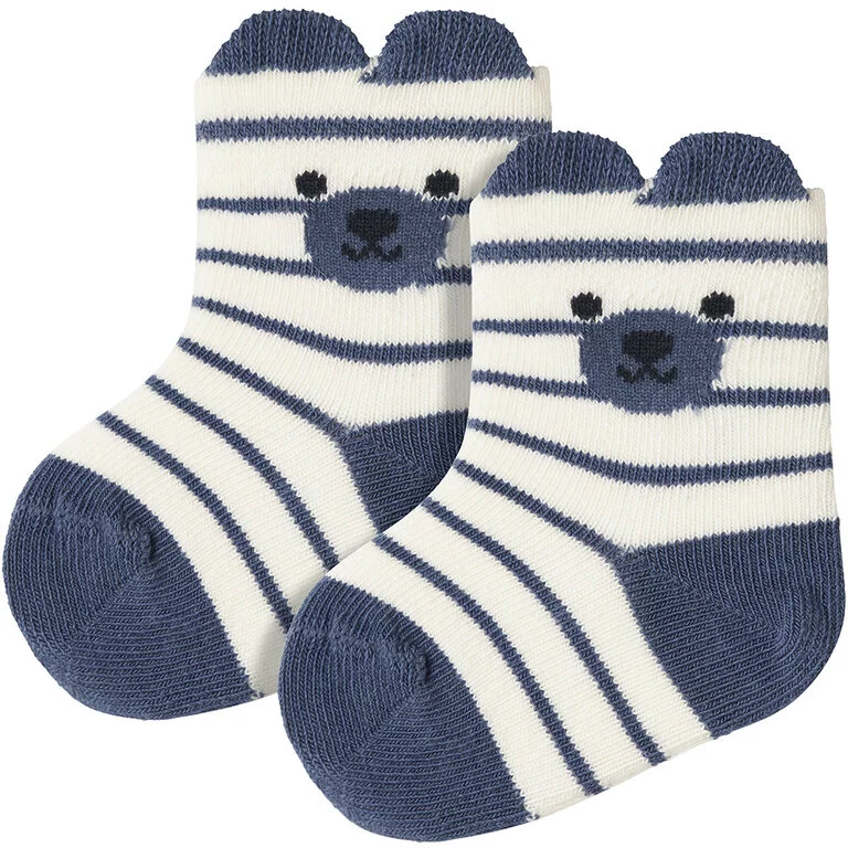 Baby sokjes Dollu (vintage indigo)