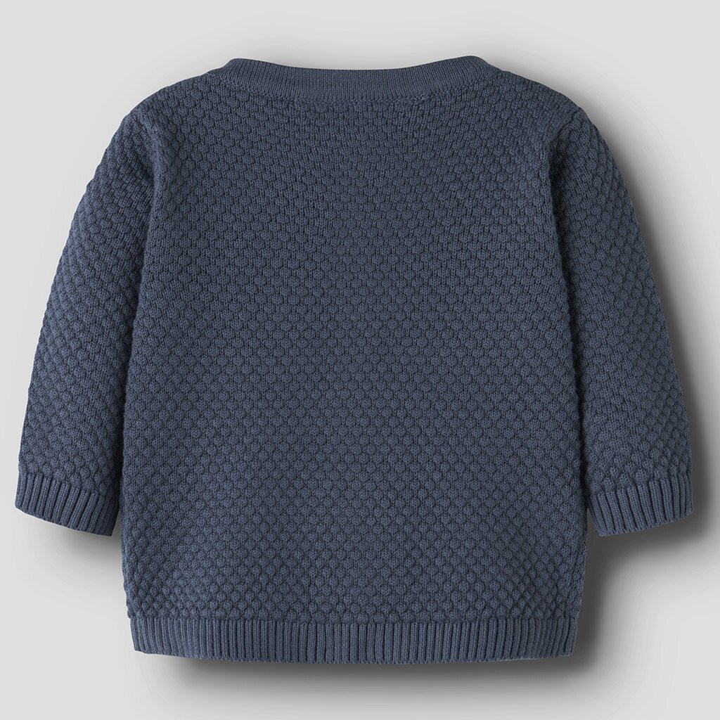 Gebreid vestje Denver (vintage indigo)