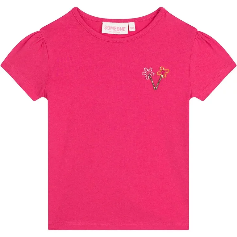 T-shirt Rien (dark pink)
