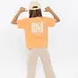 No Way Monday T-shirt backprint loose fit (faded orange)