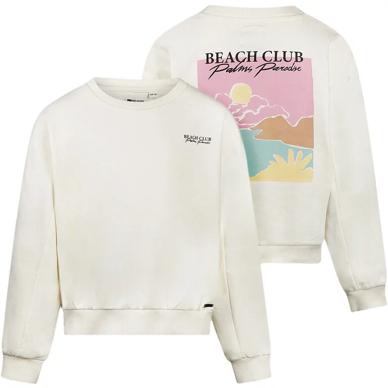 Trui backprint (off white)