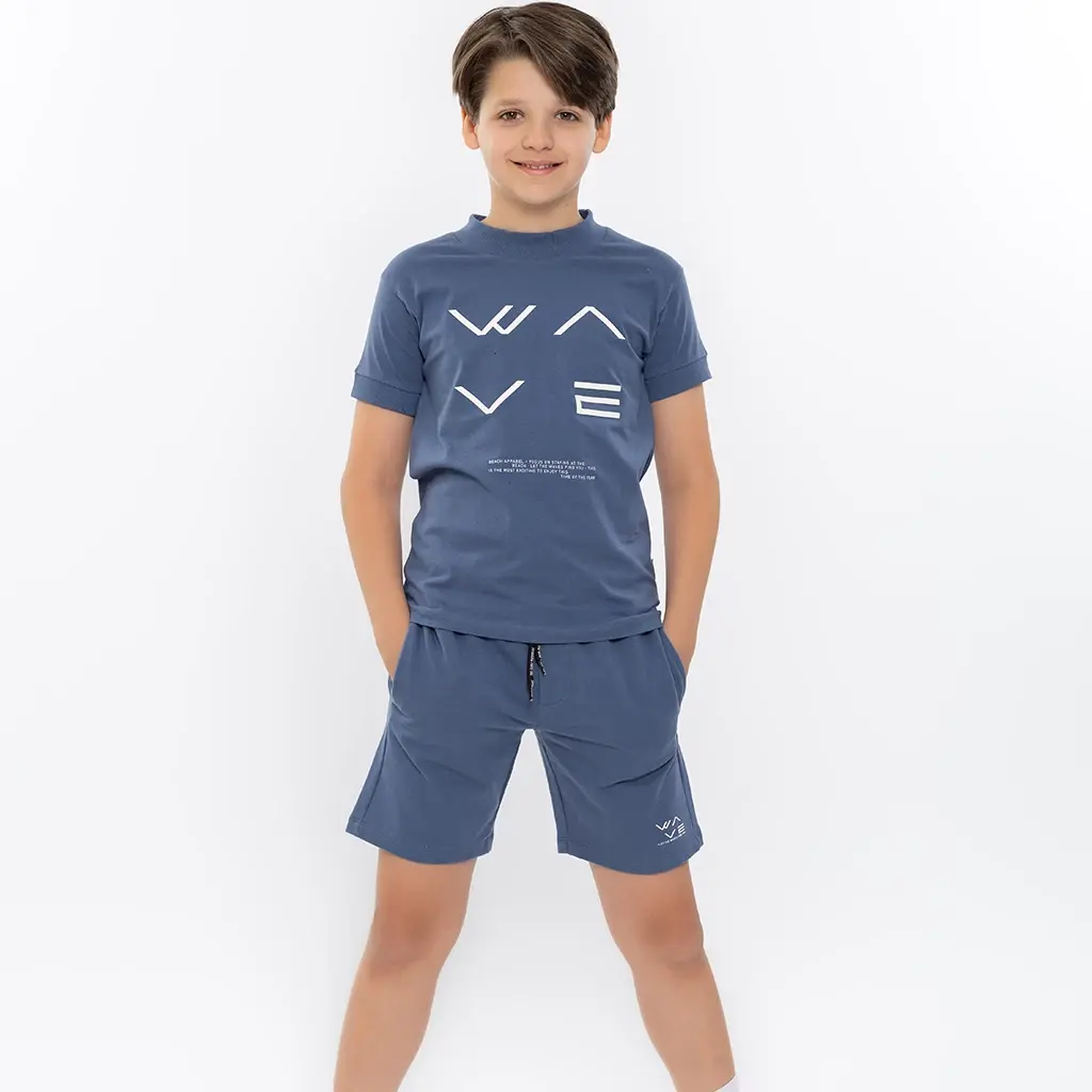 Korte broek (indigo)