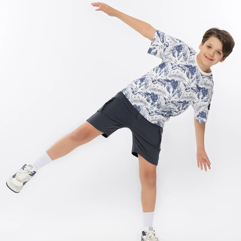 Korte broek cargo (anthracite)