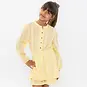 No Way Monday Jurk-skort (light yellow)