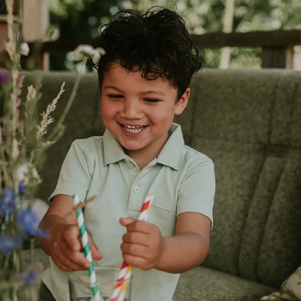 Polo shirt (faded green)