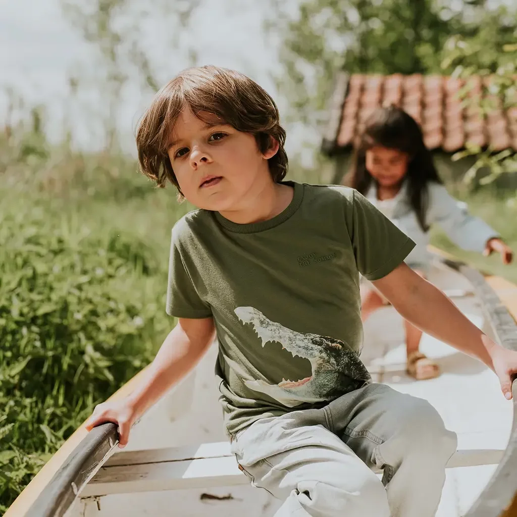 Spijkerbroek loose fit (grey jeans)