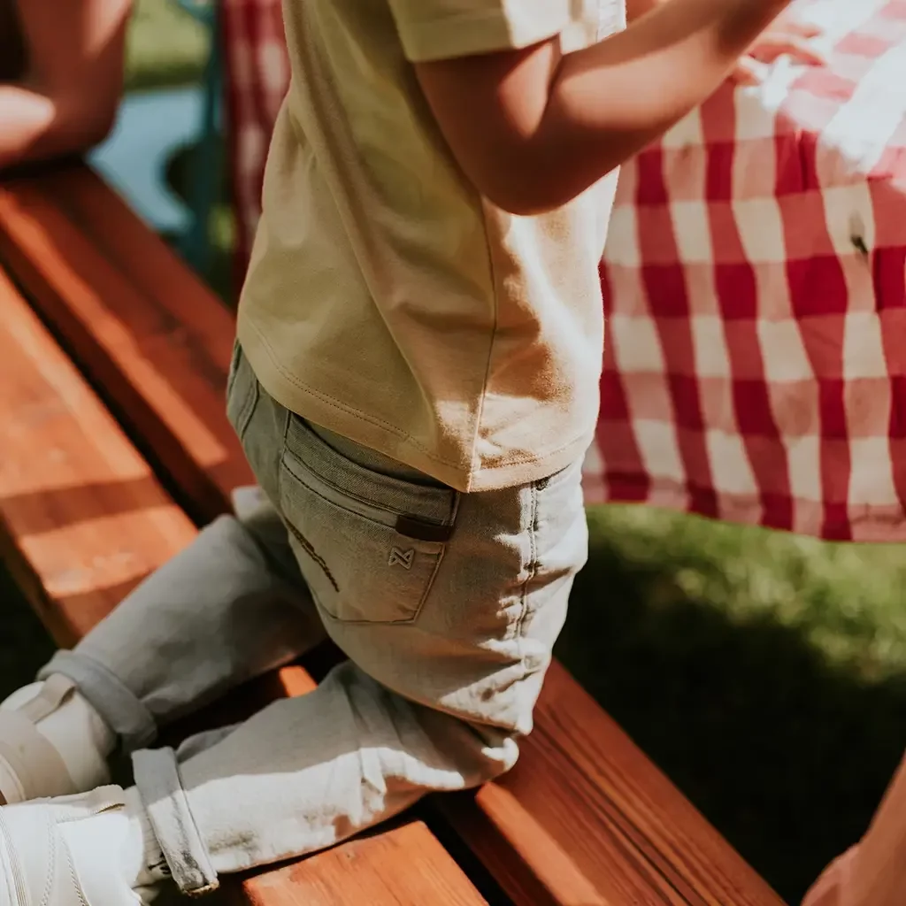 Spijkerbroek loose fit (grey jeans)