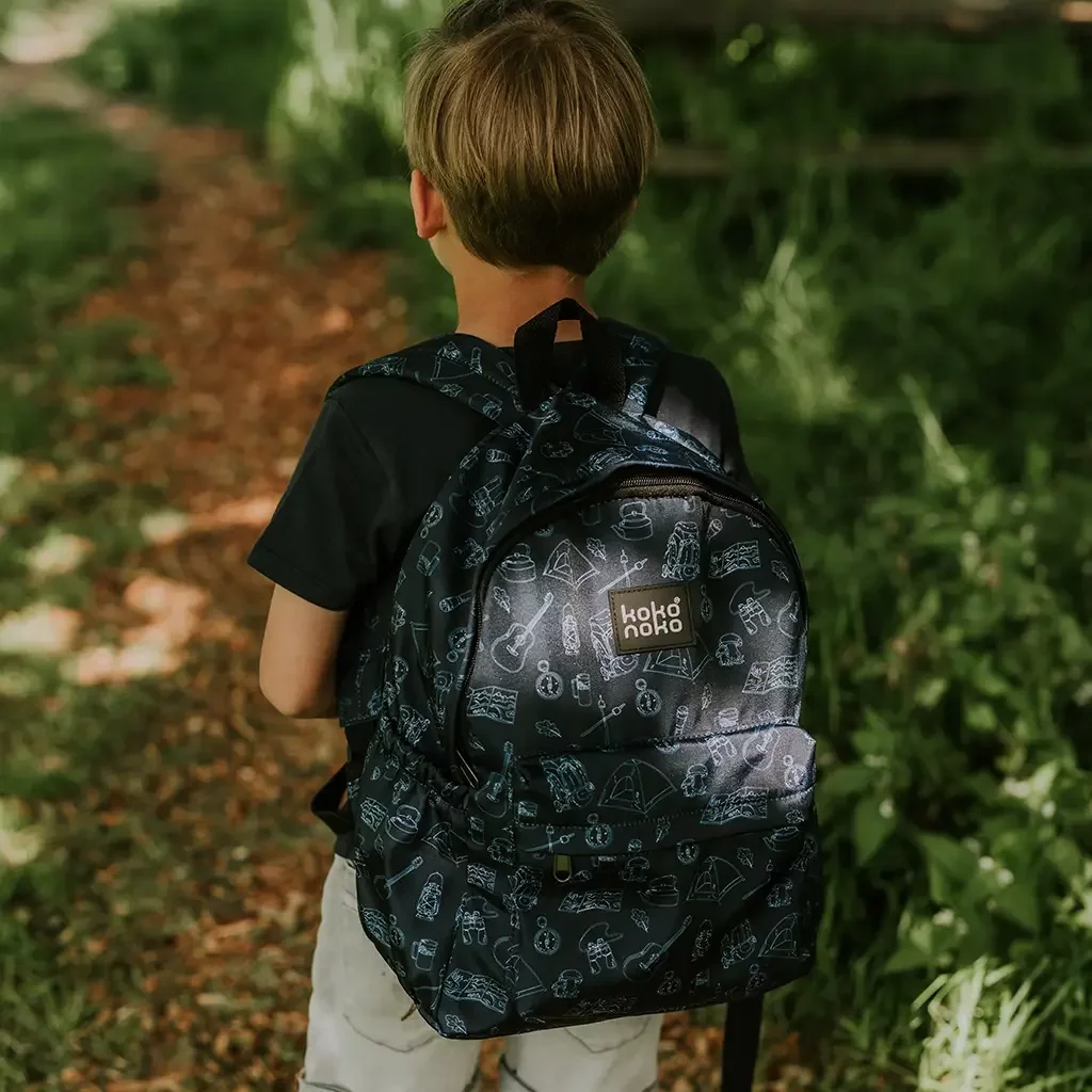 Korte spijkerbroek loose fit (grey jeans)