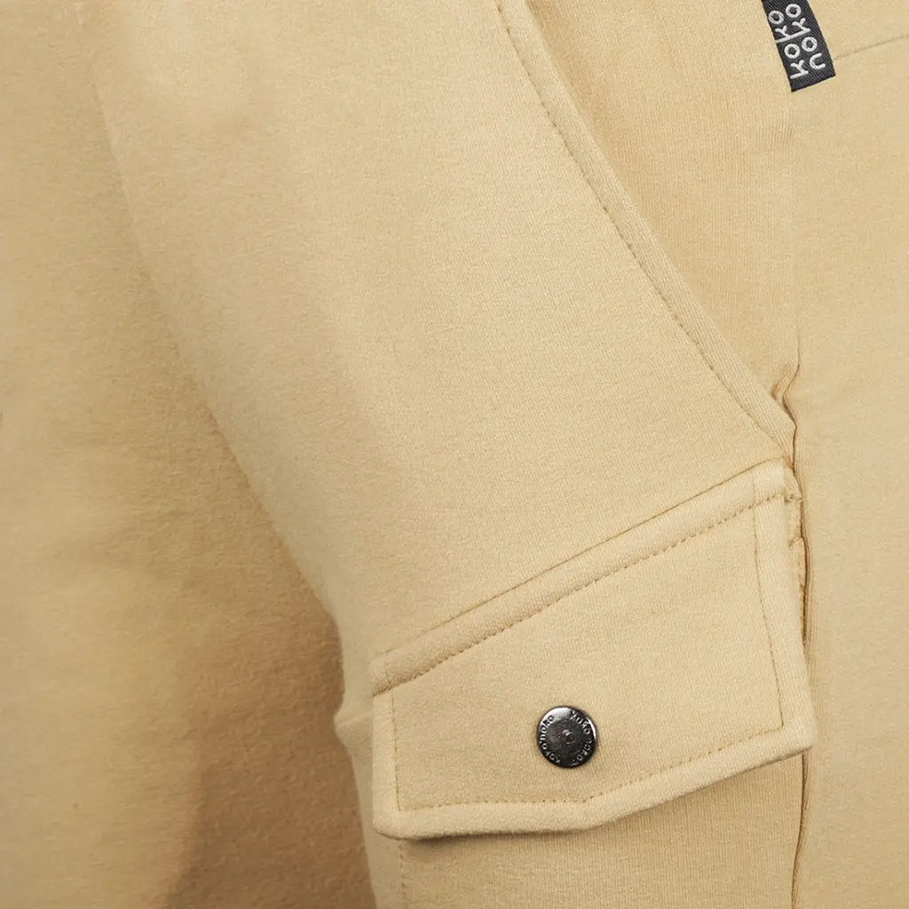 Korte broek cargo (beige)