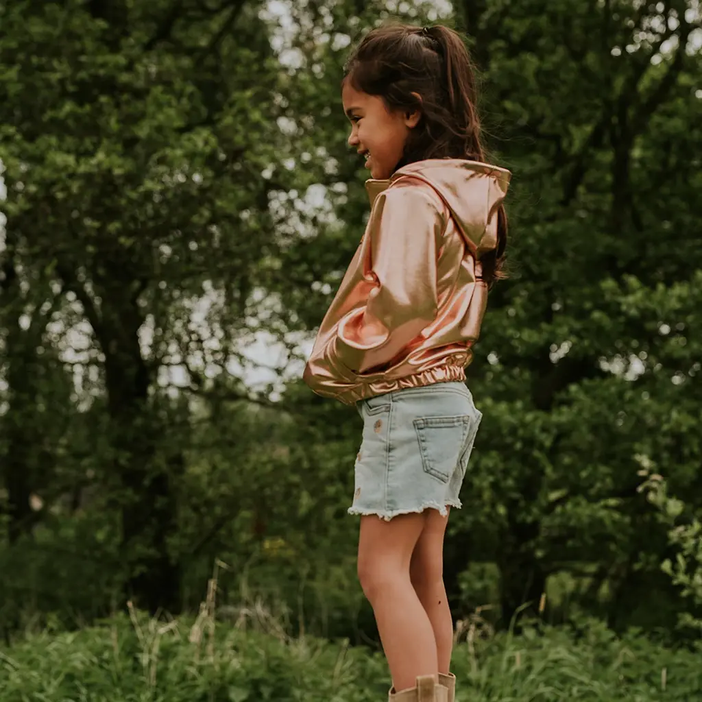 Korte spijkerbroek (blue jeans)