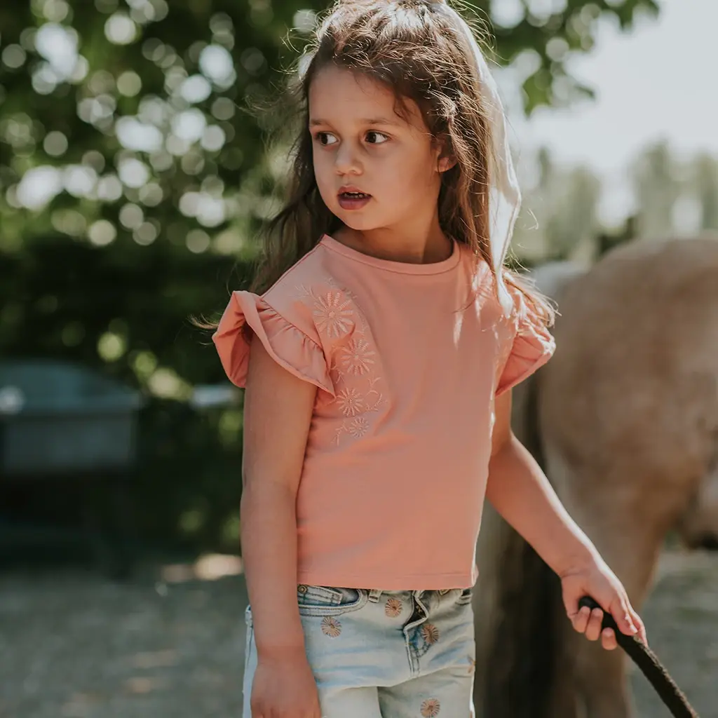 Korte spijkerbroek (blue jeans)