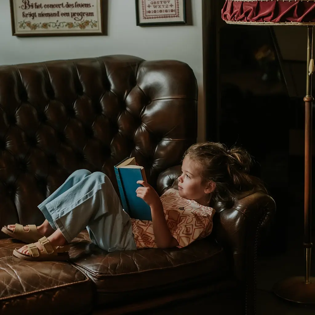 Spijkerbroek wide fit (blue jeans)