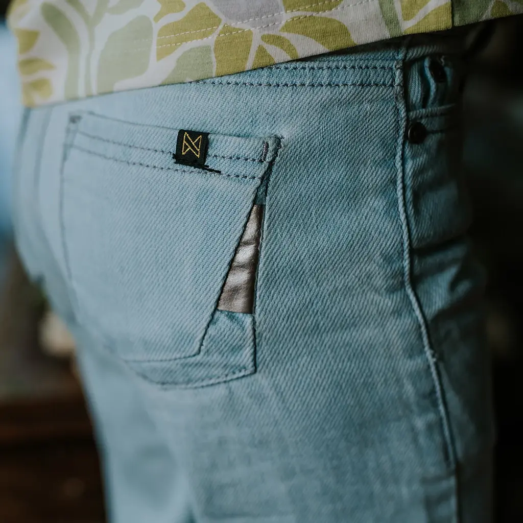 Spijkerbroek wide fit (blue jeans)