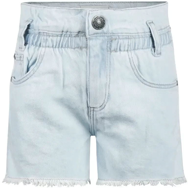 Korte spijkerbroek loose fit (blue jeans)
