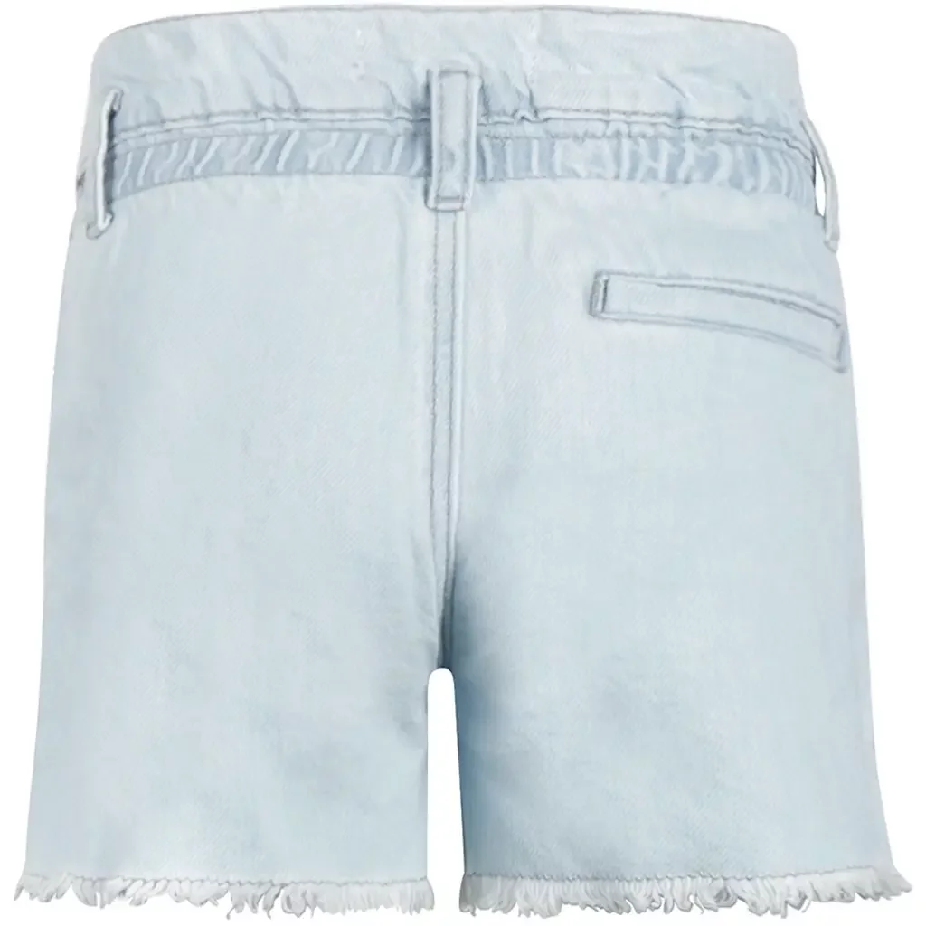 Korte spijkerbroek loose fit (blue jeans)