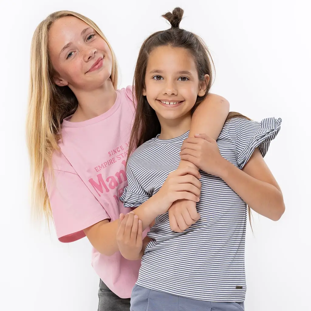 T-shirt (faded blue)