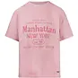 No Way Monday T-shirt loose fit (pink)