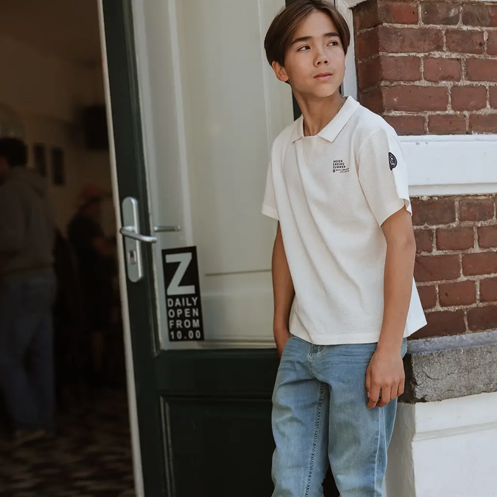 Spijkerbroek loose fit (blue jeans)