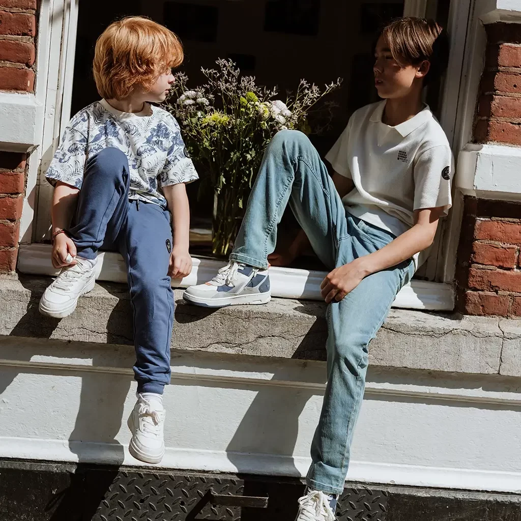 Spijkerbroek loose fit (blue jeans)