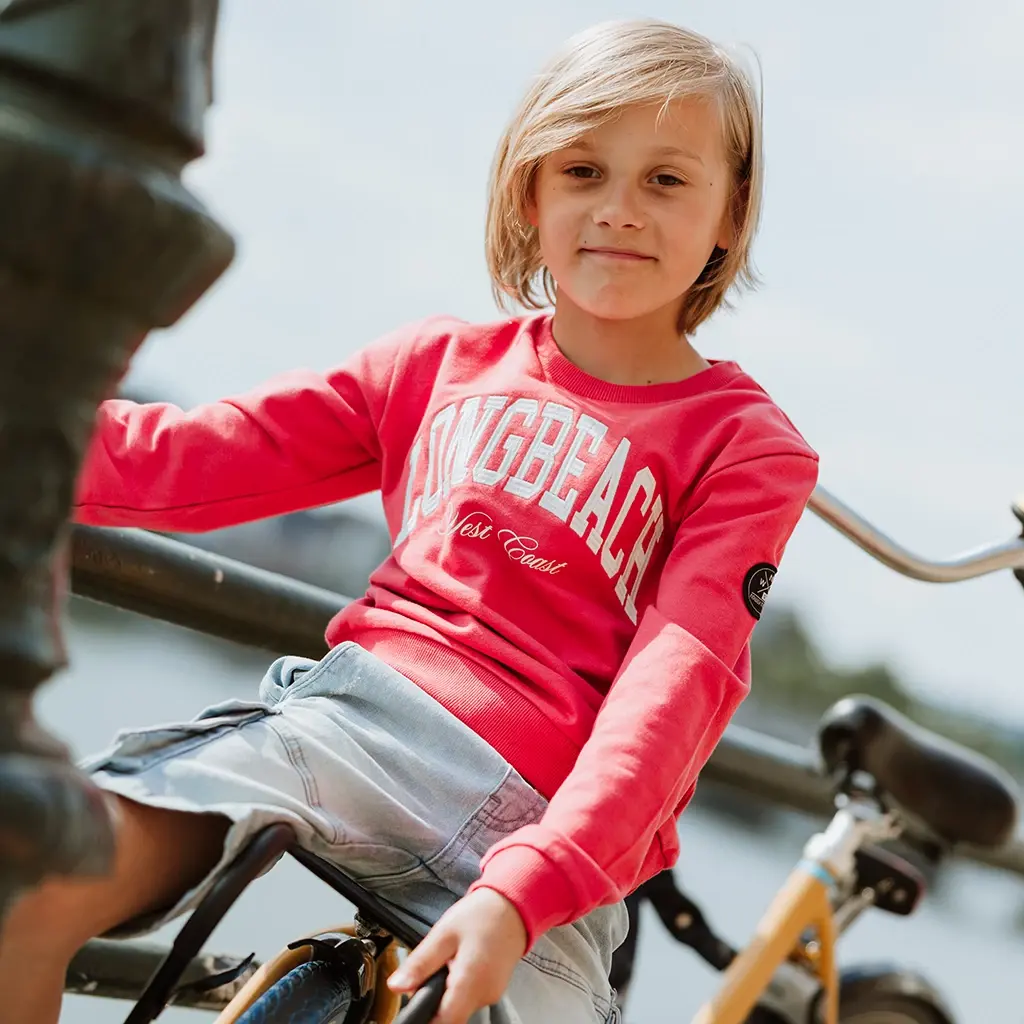 Korte spijkerbroek cargo (blue jeans)