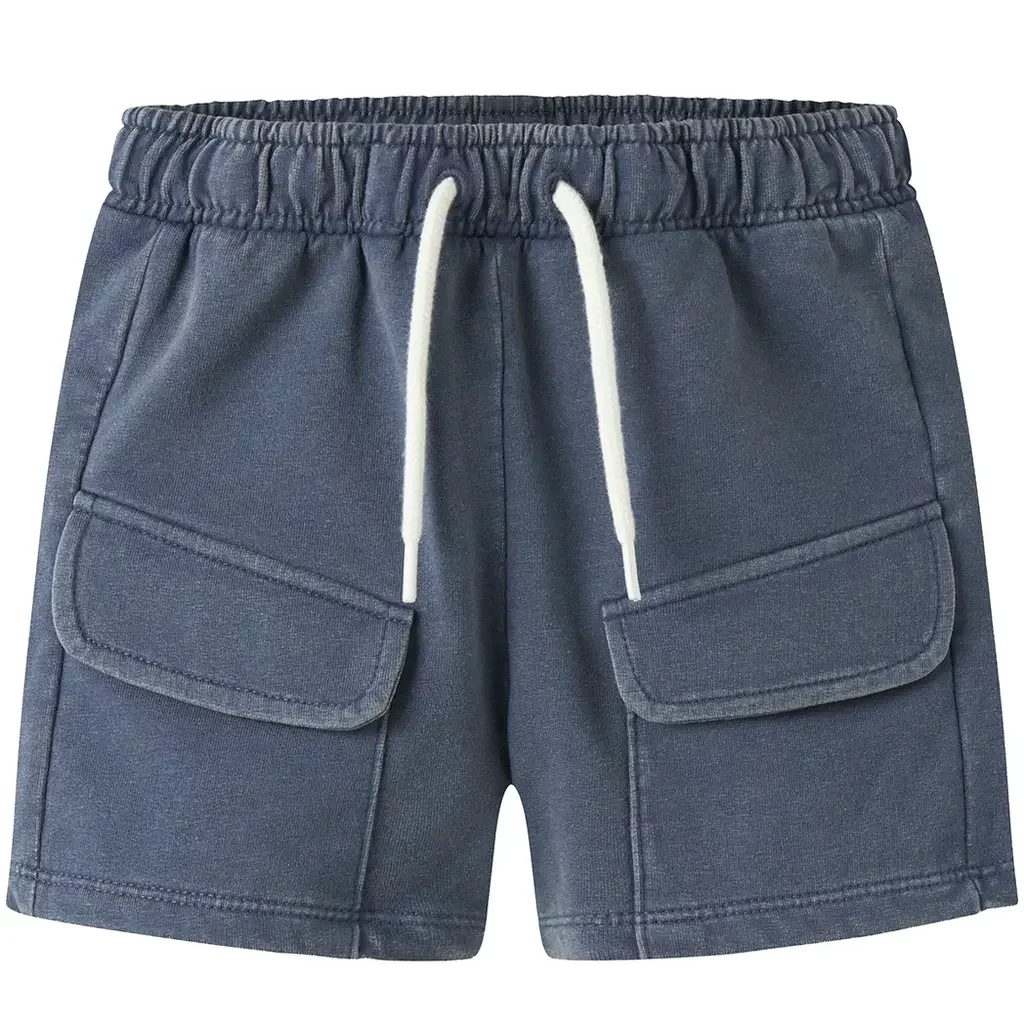 Korte broek sweat Dalk (vintage indigo)