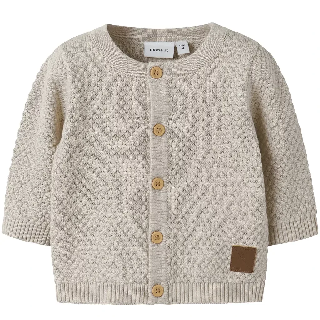 Gebreid vestje Denver (peyote melange)