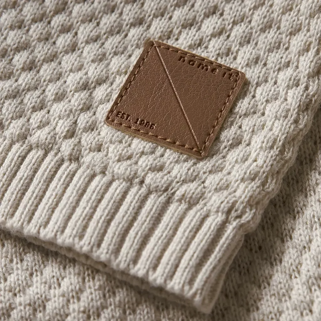 Gebreid vestje Denver (peyote melange)