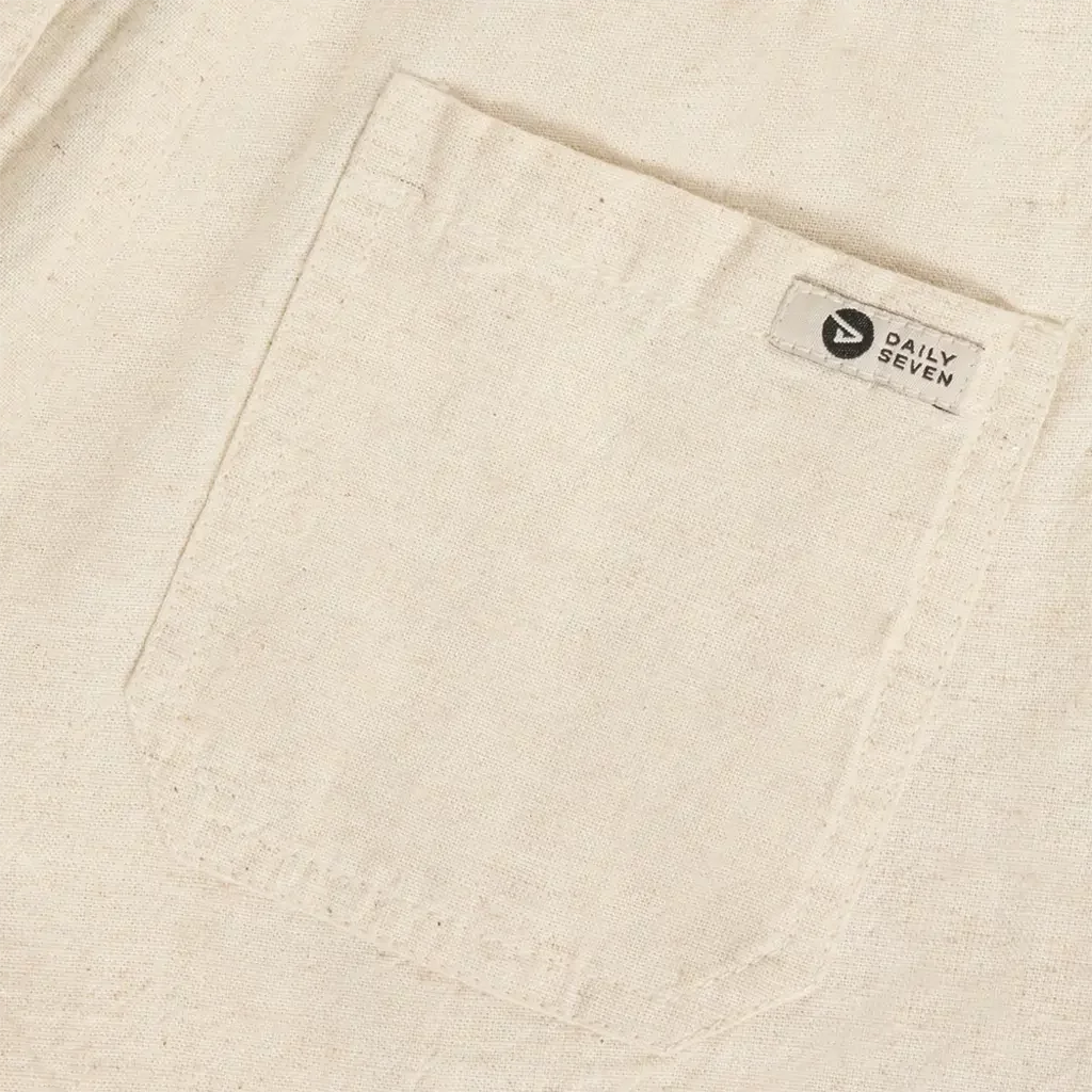 Korte broek linen (sandshell)