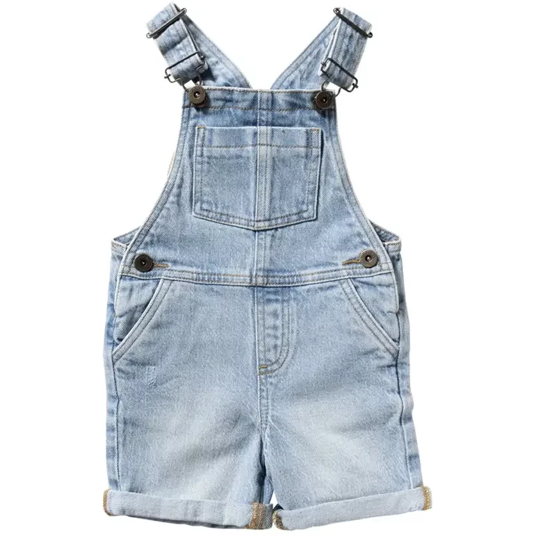 Tuinbroekje (denim light blue)