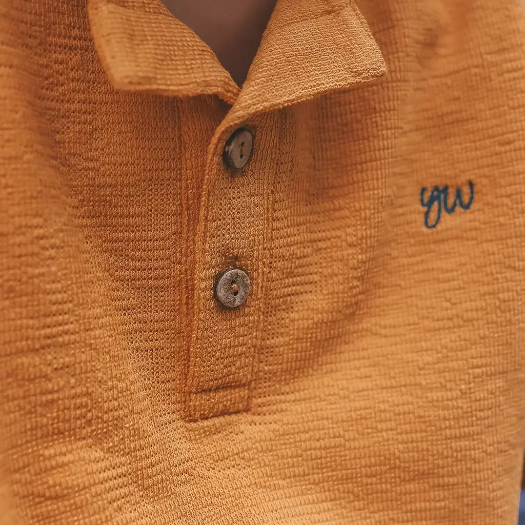 Polo Terry loose fit (butterscotch)