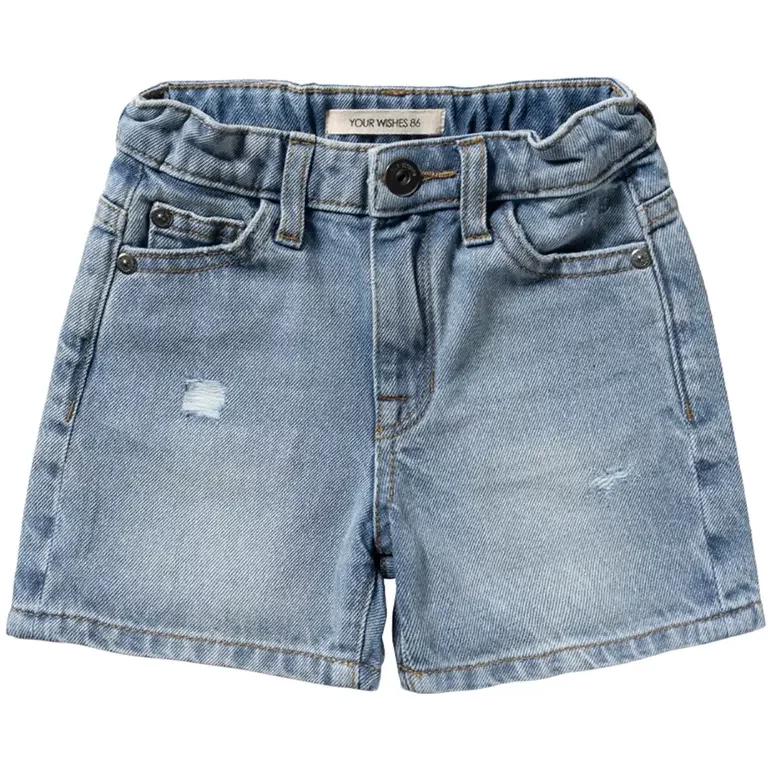 Korte spijkerbroek (denim blue)