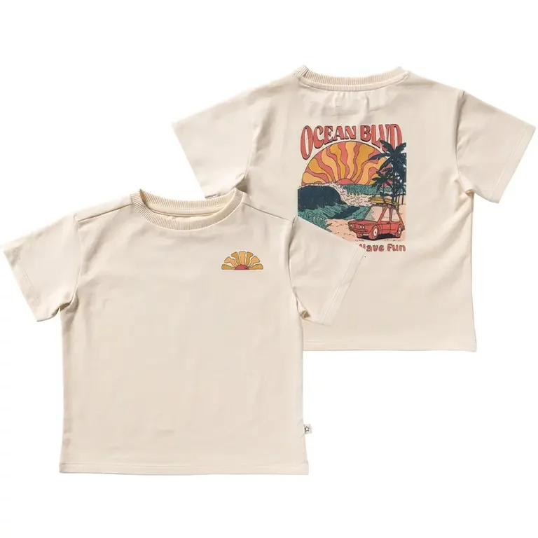 T-shirt oversized fit (white swan)