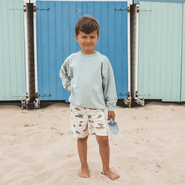 Trui wide fit (ocean)