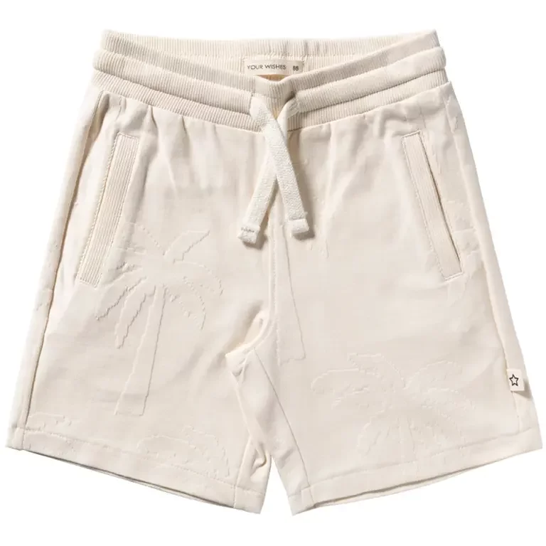 Korte broek bermuda (white swan)