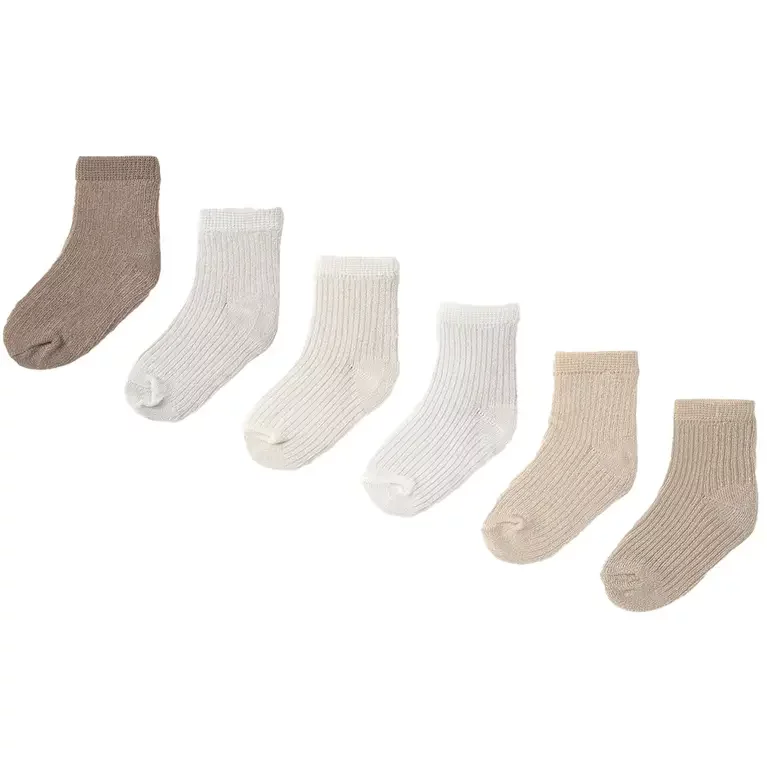 Set van 6 paar sokjes (neutrals)