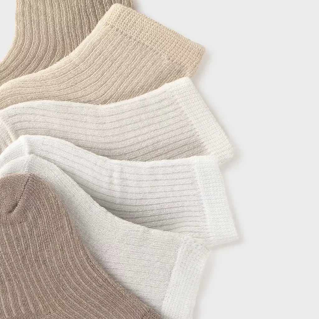 Set van 6 paar sokjes (neutrals)