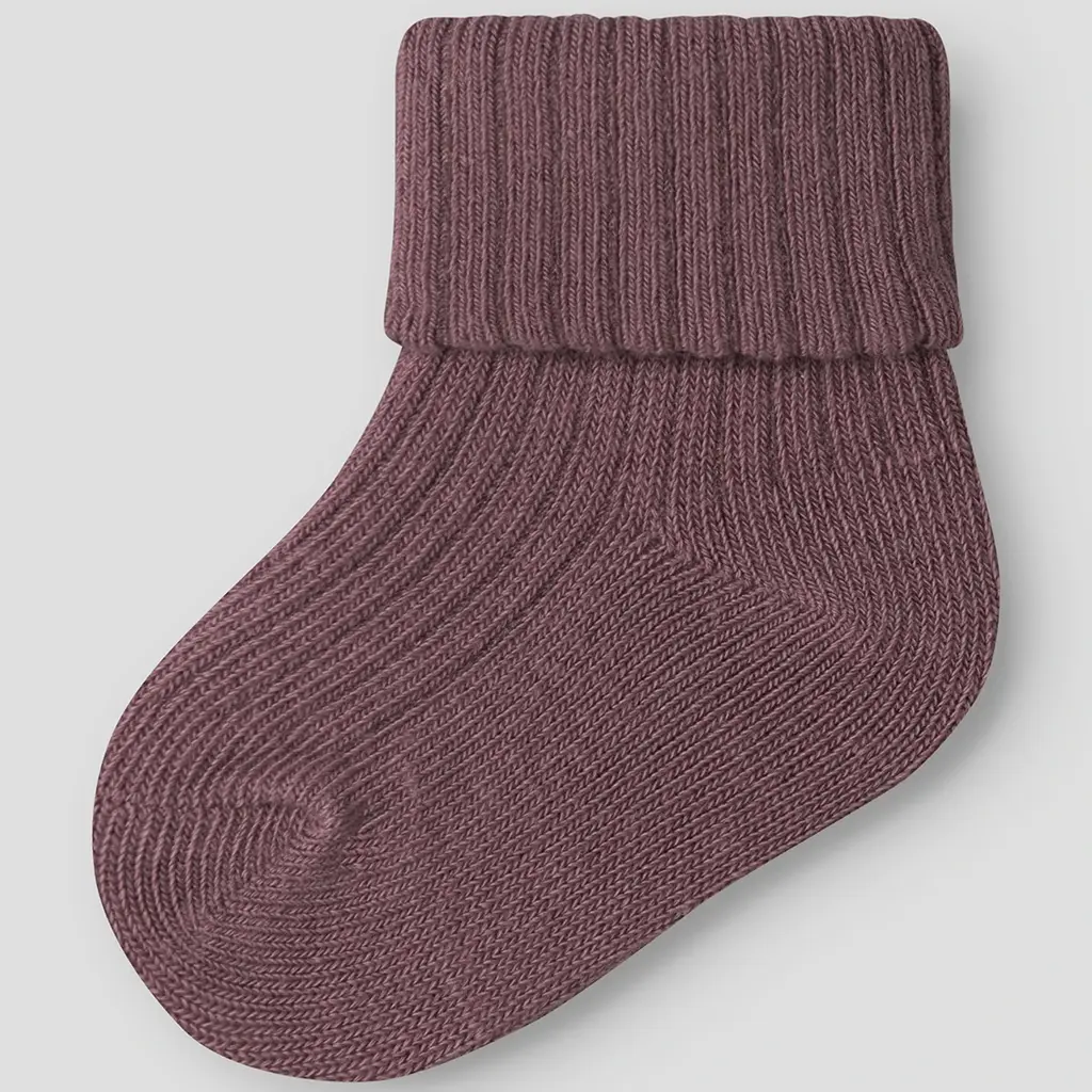 Drie paar sokjes Pnobba (peyote meange/burnished lilac/deco rose)