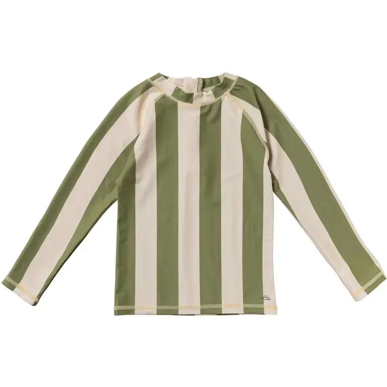 Zwemshirt Wide Stripe (iguana)